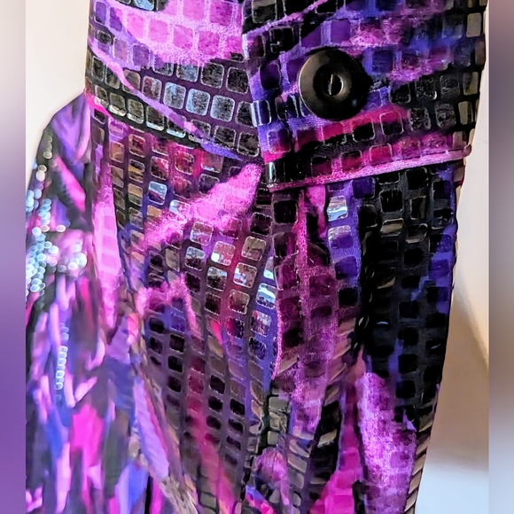 Notations, NWOT, Women's, Button Front, Lightweight, Shimmering Shacket, Size 3X - Picture 9 of 10